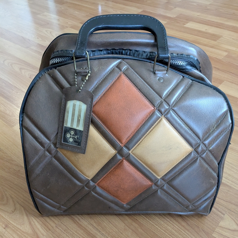 Stylish Brown and Tan Men's Bag